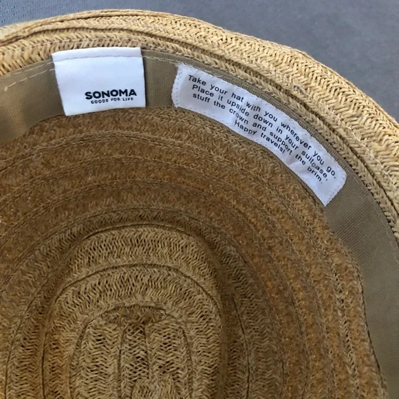 Sonoma Goods for Life Straw Fedora Hat - Picture 6 of 9
